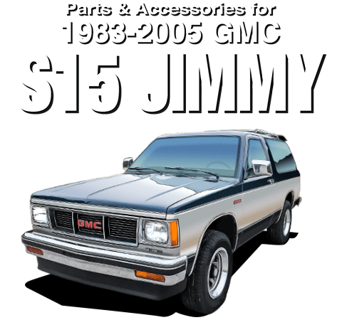 Parts & Accessories for 1983-2005 GMC S-15 Jimmy