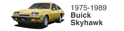 1975-1989 Buick Skyhawk