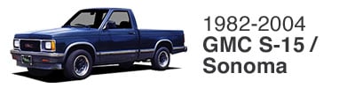 1982-2004 GMC S-15 / Sonoma