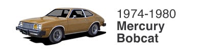 1974-1980 Mercury Bobcat