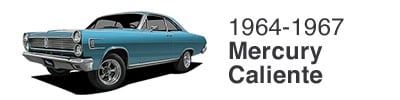1964-1967 Mercury Caliente