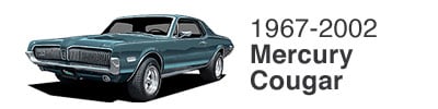 1967-2002 Mercury Cougar