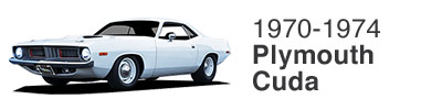 1970-1974 Plymouth Cuda