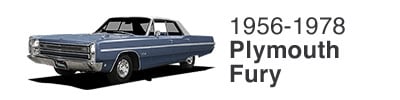 1956-1978 Plymouth Fury