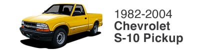 1982-2004 Chevrolet S-10
