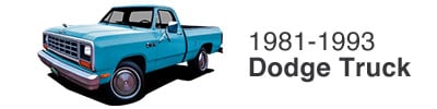 1981-1993 Dodge Truck
