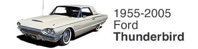 1955-2005 Ford Thunderbird